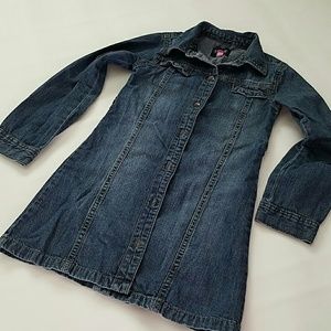 Blue denim dress